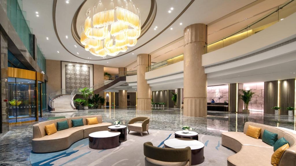 Light Luxury hotel lobby furniture 