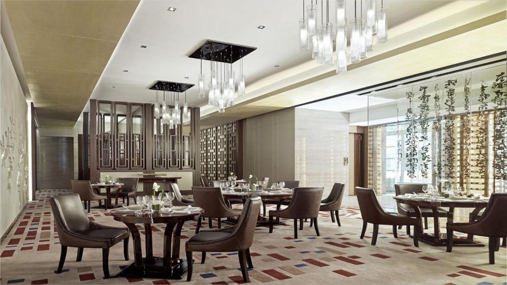 Tropical-Proof Hotel Dining Tables & Leather/Fabric Chairs-Foshan Huasheng