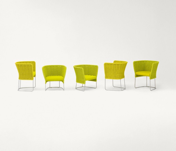 Resort-Grade Rope Lounge Chair: Italian-Designed & Salt-Proof Aluminum Frame(main picture) Resort-Grade Rope Lounge Chair: Italian-Designed & Salt-Proof Aluminum Frame(main picture)